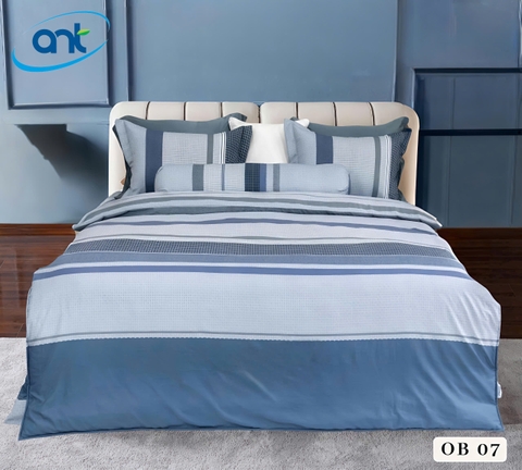 Bộ Chăn Ga Gối Tencel Bambo OB07A