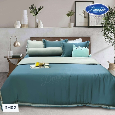 Bộ Chăn Ga Gối Tencel Hoàng Gia SH02