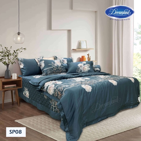 Bộ Chăn Ga Gối Tencel Hoàng Gia SP08