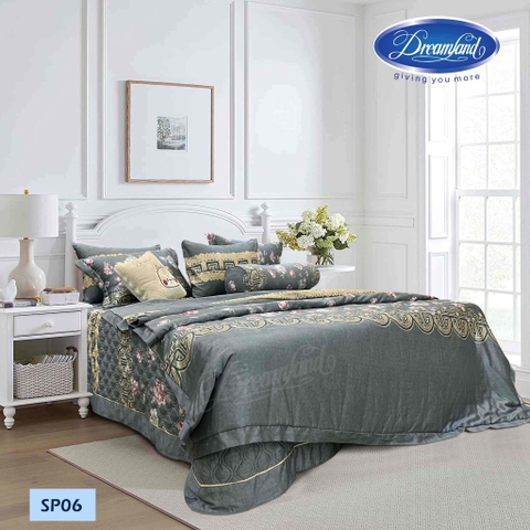 Bộ Chăn Ga Gối Tencel Hoàng Gia SP06