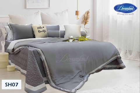 Bộ Chăn Ga Gối Tencel Hoàng Gia SH07