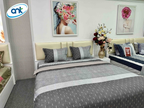 Bộ Chăn Ga Gối Modal Cotton MC3A