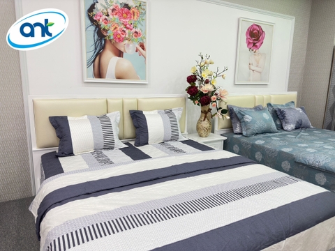 Bộ Chăn Ga Gối Modal Cotton MC9