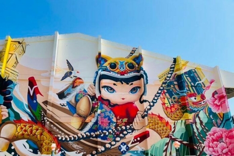 Nghệ thuật tranh tường ở phố cổ Phuket thu hút du khách