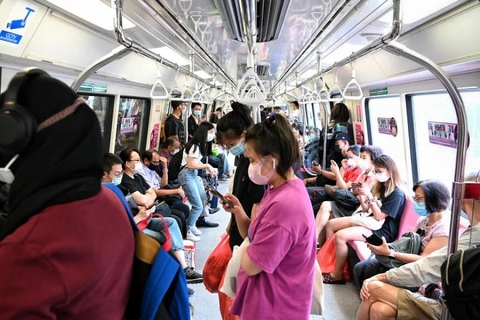 Singapore chỉ bắt buộc đeo khẩu trang ở 2 nơi