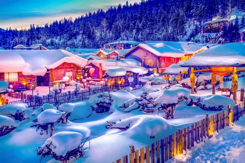 Tour Trung Quốc: Charter Cáp Nhĩ Tân Harbin – Làng Tuyết Hương - nơi mùa đông vĩnh cửu