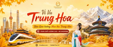 GoldenTour Vạn Dặm Trung Hoa