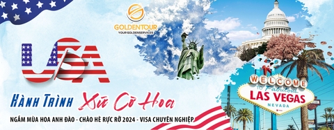 GoldenTour Liên Tuyến Mỹ