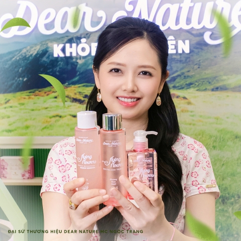 Bộ sản phẩm làm sạch chuyên sâu Flying Flower chuyên sâu chiết xuất Hoa hồng - Nhân sâm