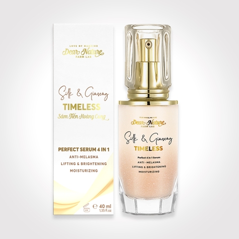 Tinh chất ngừa nám Sâm tiến hoàng cung  4 in 1 Timeless Silk & Ginseng Perfect Serum 40ml