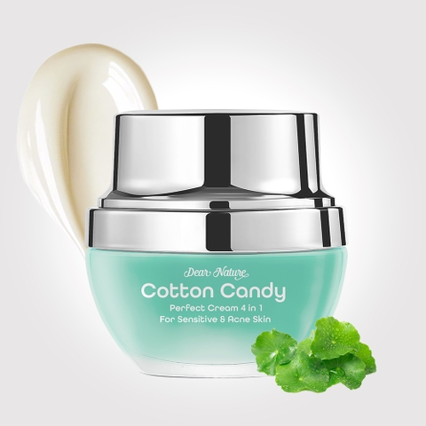Kem dưỡng da phục hồi Cotton Candy Perfect 4 in 1 Day & Night Cream for Sensitive & Acne Skin