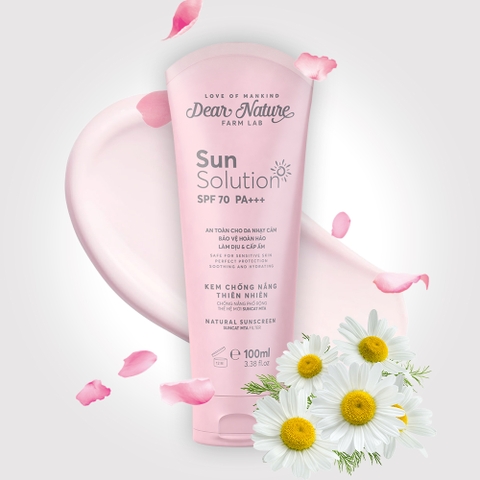 Kem chống nắng toàn thân Sun Solution 100g phiên bản 2024 - Phớt Hồng