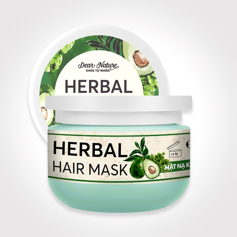 Mặt nạ kem ủ dưỡng tóc Herbal Hair Mask 200ml