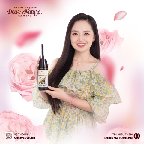 Dầu gội phủ bạc Khoẻ Tự Nhiên Black Hair Shampoo 200ml