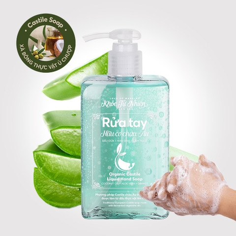 Rửa tay hữu cơ Châu Âu - 280ml