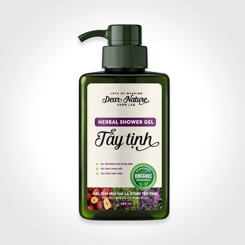 Gel tắm Tẩy Tịnh mùi già lá xông