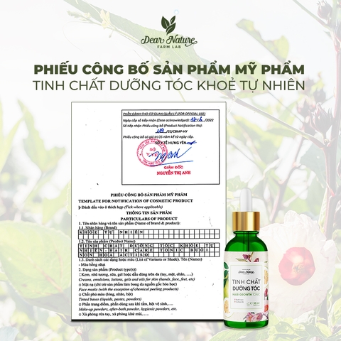 Tinh chất dưỡng tóc Khoẻ Tự Nhiên Hair Care Tonic