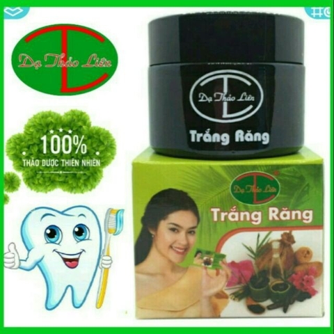 Bột trắng răng Dạ Thảo Liên thành phần 100% tự nhiên, tẩy trắng vết ố vàng, xỉn màu, hết hôi miệng