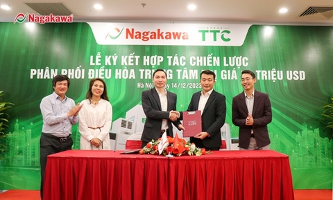 Nagakawa and TTC sign a 10 million USD strategic partnership for the distribution of central air conditioning systems