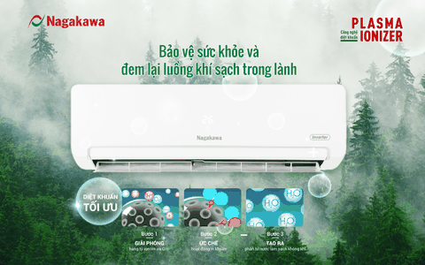 Nagakawa green technology air conditioner – bring nature into your family