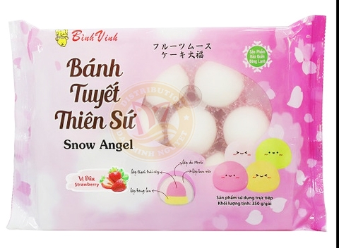 BÁNH TUYẾT THIÊN SỨ DÂU Bình Vinh 300G