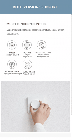 Cách thiết lập Điều khiển từ xa và Bộ điều chỉnh độ sáng cho thiết bị Yeelight