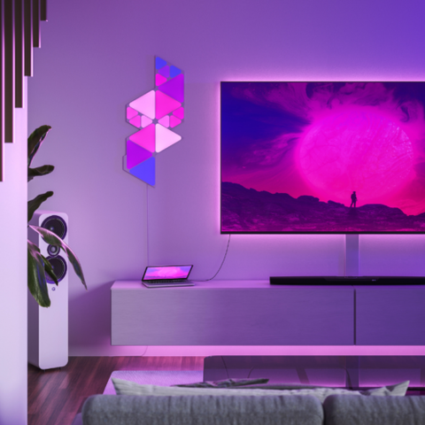 Tính năng Screen Mirror phản chiếu hình ảnh trên PC / TV với ánh sáng Nanoleaf