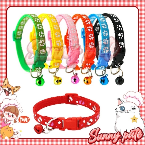 Vòng cổ gắn chuông cho mèo mềm mại