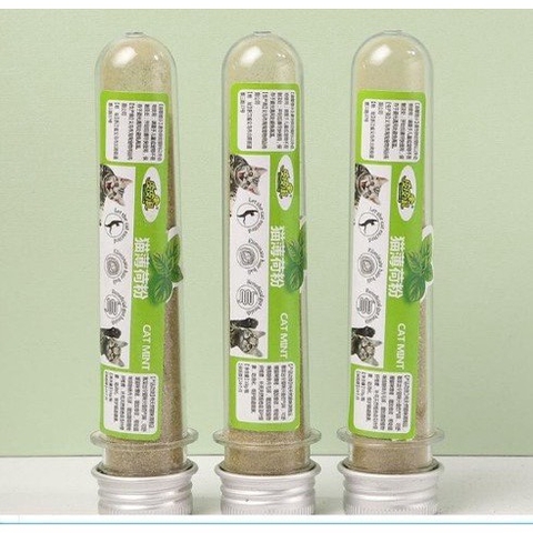 Cỏ mèo bạc hà khô cho mèo - CATNIP ống 45ml