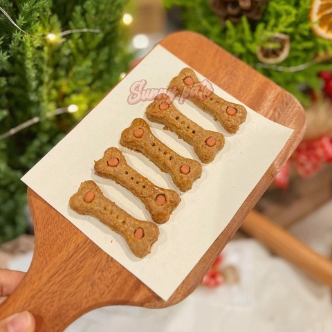 Bánh pate nướng cho chó mèo / Peanut Butter Pet Treats - Sunny Pate