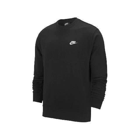 SS.01 BV2667-010 - ÁO NỈ DÀI TAY NIKE ĐEN