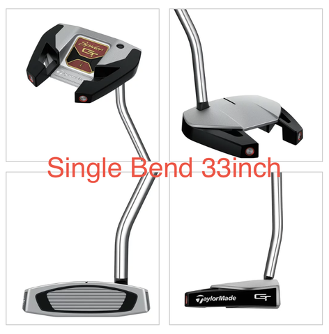 SS.10 - Gậy Golf Spider GT Single Bend GTR 1.0 Black/Red 33 Inch