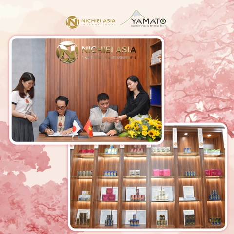 LỄ KÝ KẾT HỢP TÁC YAMATO & NICHIEI ASIA CHÍNH THỨC TRỞ THÀNH ĐỐI TÁC
