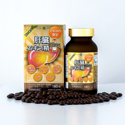 LIVER HYDROLYSATE PLUS 180 VIÊN - THỰC PHẨM BẢO VỆ SỨC KHOẺ CHIẾT XUẤT GAN LỢN THUỶ PHÂN