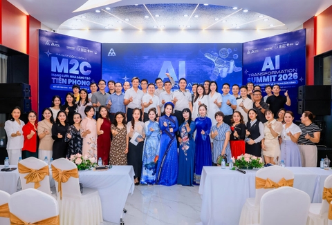 LÃNH ĐẠO VH MEDIPHARM THAM DỰ SỰ KIỆN "AI TRANSFORMATION SUMMIT 2026: ỨNG DỤNG NGHỆ THUẬT VÀ AI TRONG BÁN HÀNG"