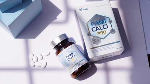 Fami calci pro hỗ trợ phát triển chiều cao