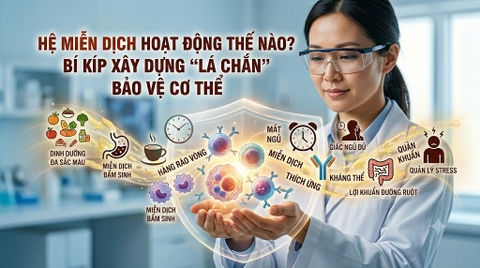 Hệ Miễn Dịch Hoạt Động Thế Nào? Bí Kíp Xây Dựng “Lá Chắn” Bảo Vệ Cơ Thể