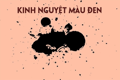 Hiện tượng kinh nguyệt màu đen có đáng lo ngại?