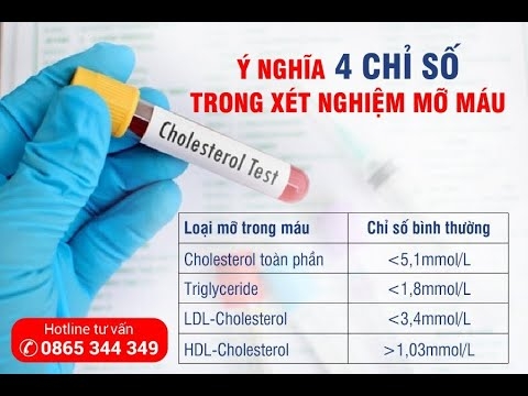 MỠ MÁU LÀ GÌ? CHỈ SỐ MỠ TRONG MÁU BAO NHIÊU LÀ BÌNH THƯỜNG?