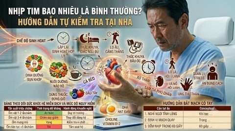 Nhịp Tim Bao Nhiêu Là Bình Thường? Hướng Dẫn Tự Kiểm Tra Tại Nhà