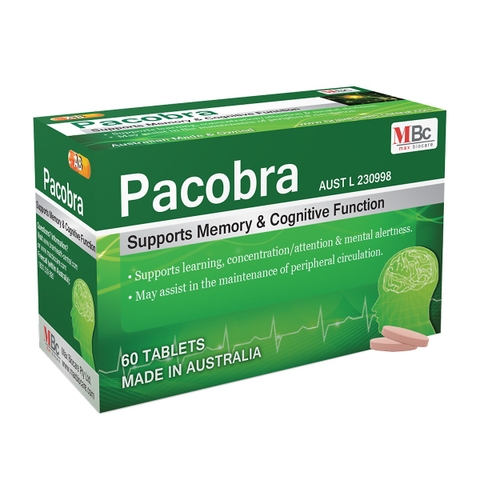 Pacobra  tăng cường khả năng ghi nhớ và học tập