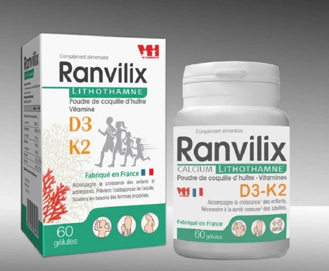 Hướng dẫn sử dụng thuốc tăng chiều cao Ranvilix hiệu quả