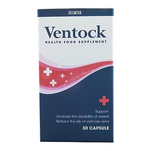 Ventock hỗ trợ sức khỏe tim mạch