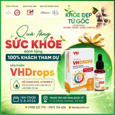 VH Medipharm Đồng Hành Cùng Diễn Đàn "Khỏe Đẹp Từ Gốc": Trao Tri Thức, Tặng Quà Sức Khỏe Ý Nghĩa