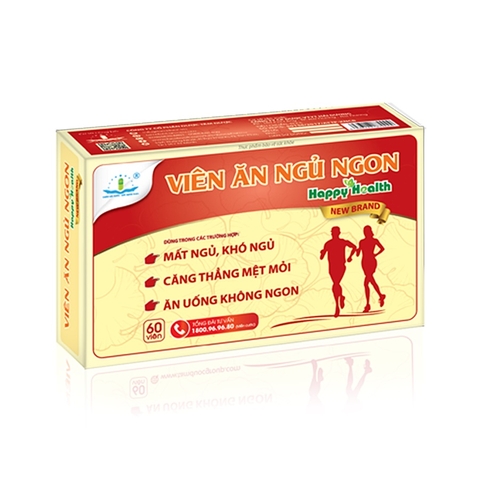 Viên ăn ngủ ngon Happy Health cải thiện lưu thông tuần hoàn máu