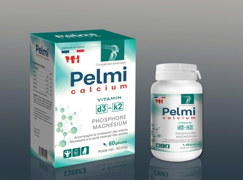 Pelmi Canxi – Bổ sung canxi, vitamin D cho cơ thể giúp xương chắc khỏe, phát triển vượt trội