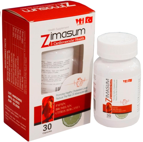 Zimasum bảo vệ sức khỏe tim mạch