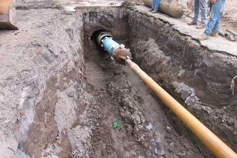Phương án thi công khoan ngầm kéo đường ống nước qua đường