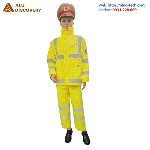 Áo mưa phản quang CSGT