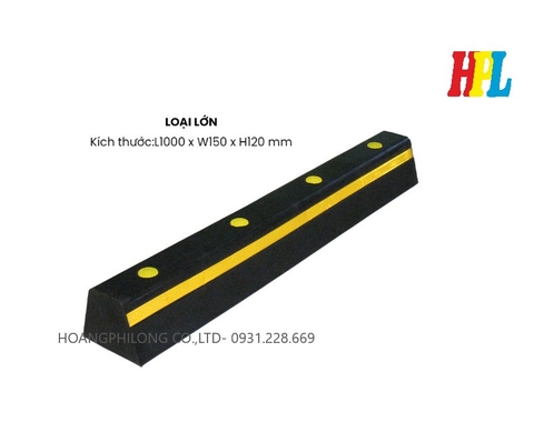 Chặn lùi sau bánh xe hơi cao su